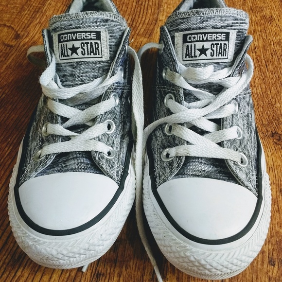 Converse Shoes - VGUC Converse All Star Black White Sneakers